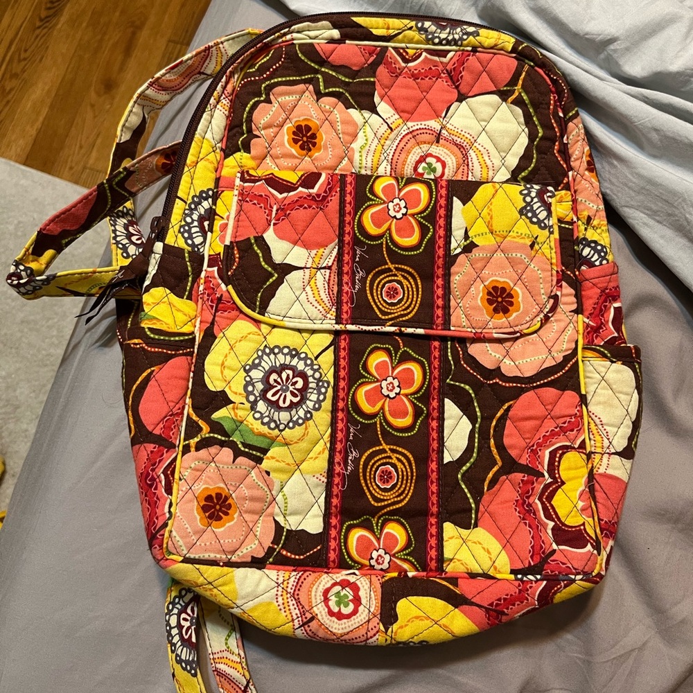 vera bradley multicolor backpack